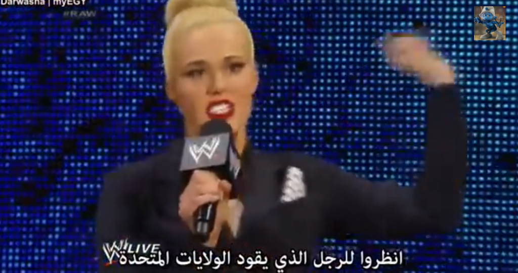 Lana calls President Obama a sissy girly man in hilarious comparison with Vladamir Putin on WWE TV special